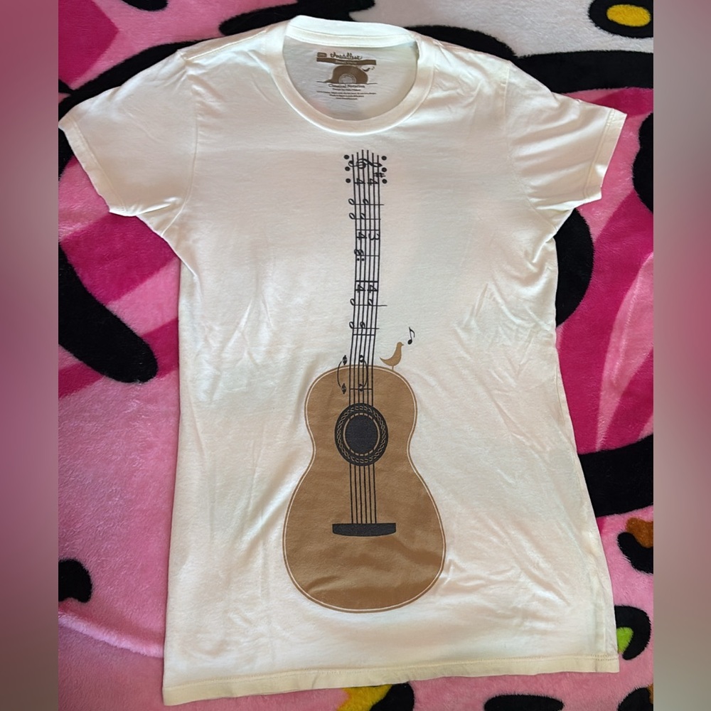 Threadless “Classical Notation” Guitar T-Shirt